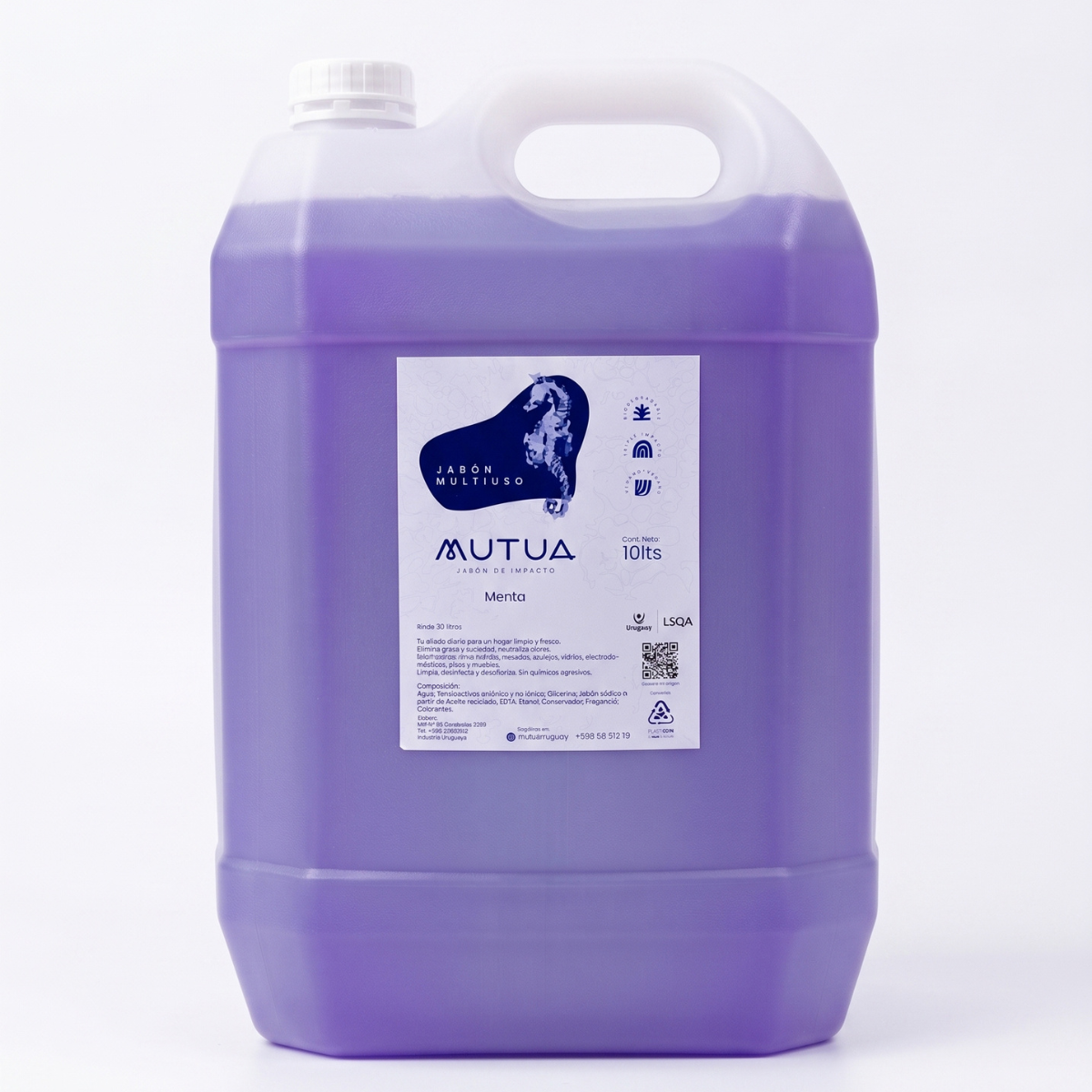 Limpiador Multiuso Biodegradable Mutua Menta 1