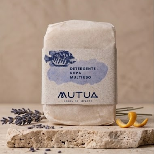 Detergente Sólido Multiuso Mutua Ropa Vajilla Ecologico