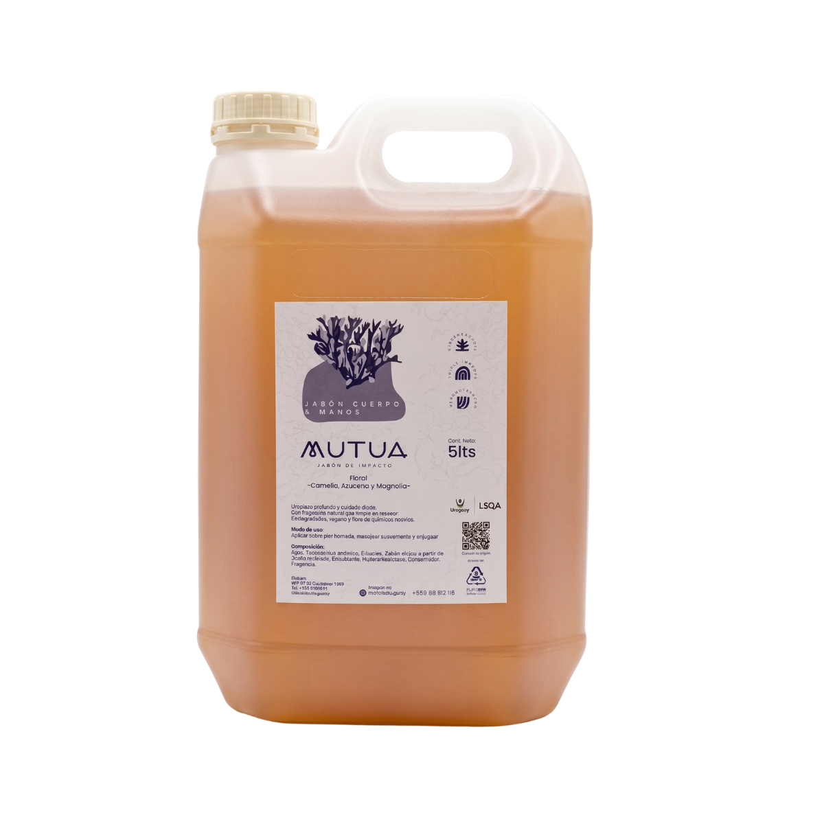 Jabón Cuerpo Manos Líquido - Nueva Formula