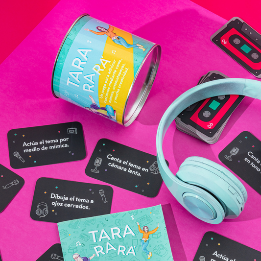 Tara Ra Rá Juego De Mesa Tara Rara Mímica Y Canto Familiar