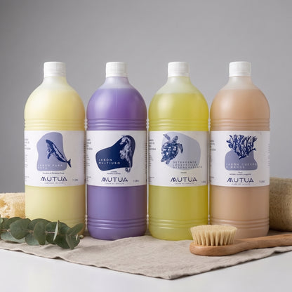 Kit De Bienvenida Mutua Combo Limpieza Ecológica 4L Lsqa Msp